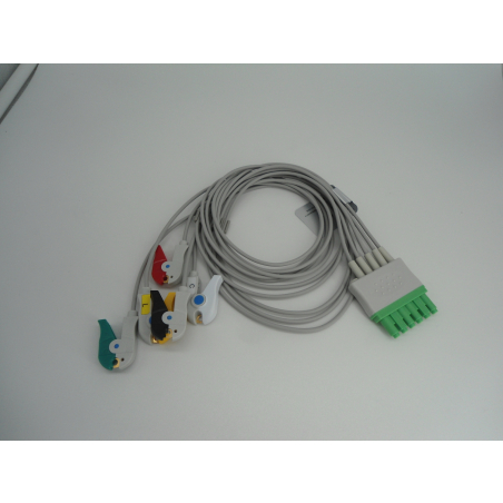 SET 5 DERIVAZION A PINZA COMP. DRAEGER