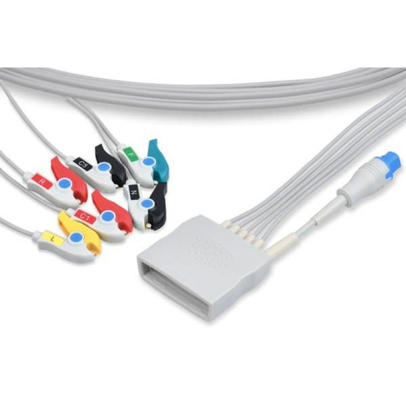 CAVO ECG 6 DERIVAZIONI SPO2PINCH/GRABBER