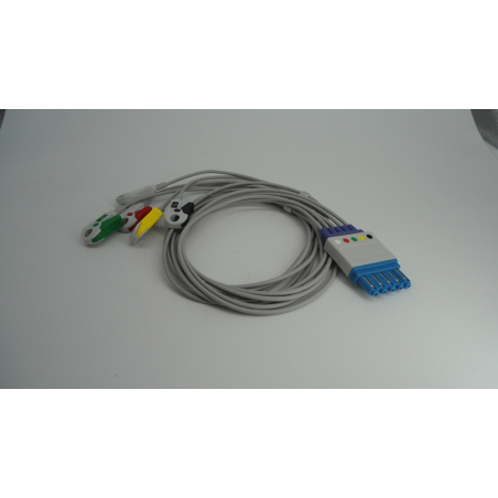 SET 3 DERIVAZIONI ECG SNAPEQUIVALENTE PHILIPS