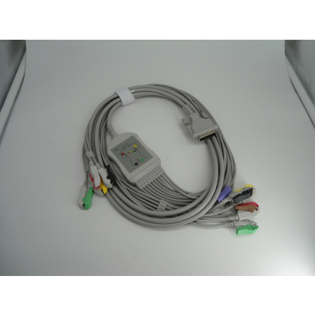 CAVO ECG A 10 DERIVAZIONI PINZETTA comp. schiller