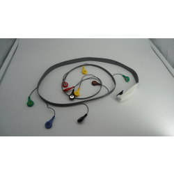 CAVO ECG 10 DERIV. BOTTONE compatibile HOLTER MORTARA H12