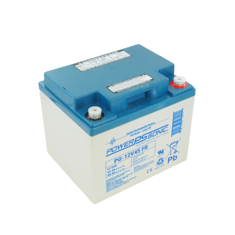 Batteria Piombo 12V 45Ah Power Sonic (197X165X170) M6 (PG12V45M6FR)