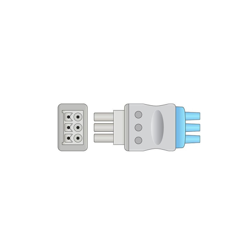 IEC CONN. DATEX TWIN PIN