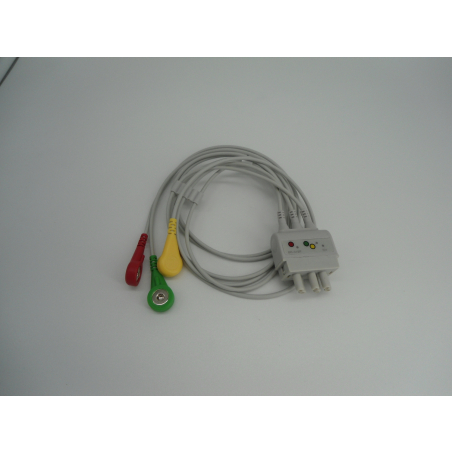 SET ECG 3 DERIVAZIONI BOTTONECOMP. NIHON KOHDEN