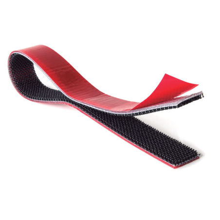 VELCRO ALFALOK FASTENER25MMX5M NERO