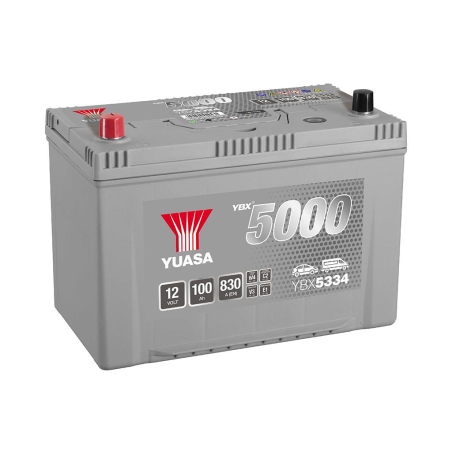 Battery lead start 12V 100Ah 830A SMF +G Yuasa (YBX5334)