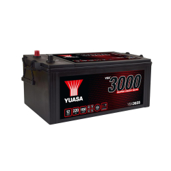 Batterie plomb démarrage 12V 220Ah 1150A +G Yuasa Super heavy duty