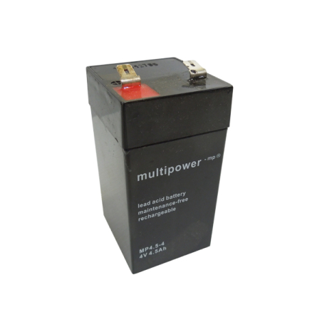 4V 4.5Ah F1 Multipower Lead Battery (MP4.5-4)