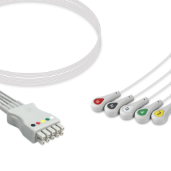 Set 5 Derivazioni bottone compatibile Ge Healthcare VS-Multilink