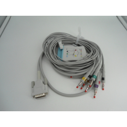 CAVO ECG A 10 DERIVAZIONI BANANA