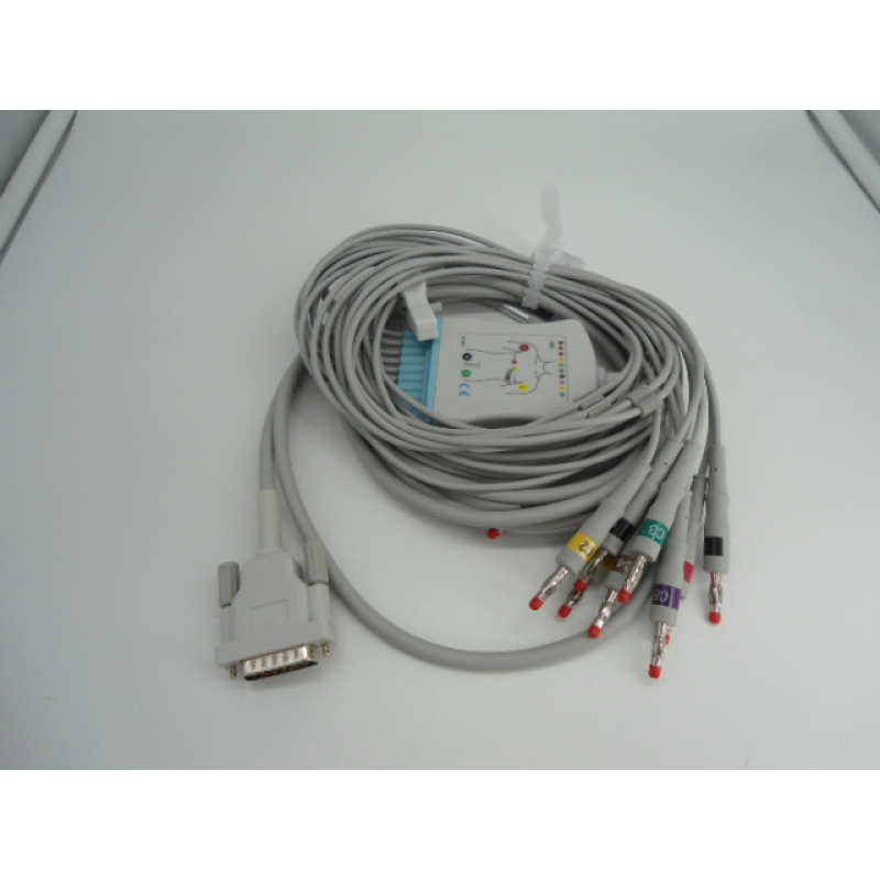 CAVO ECG A 10 DERIVAZIONI BANANA
