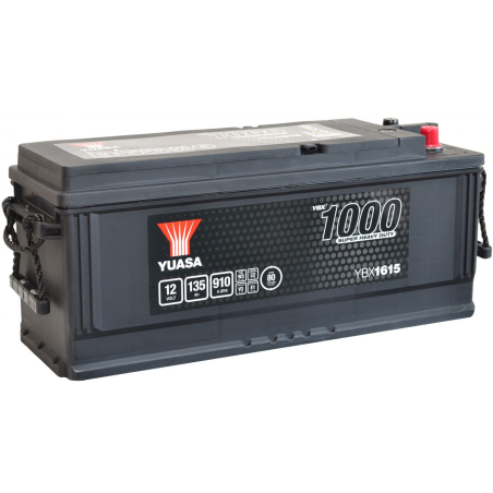 Boot Lead Battery 12V 135Ah 910A Super Heavy Duty Yuasa (YBX1615)