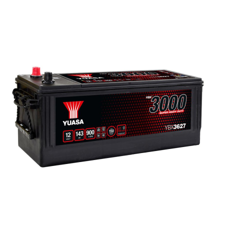 Boot Lead Battery 12V 143Ah 900A Super HD SMF yuasa (YBX3627)