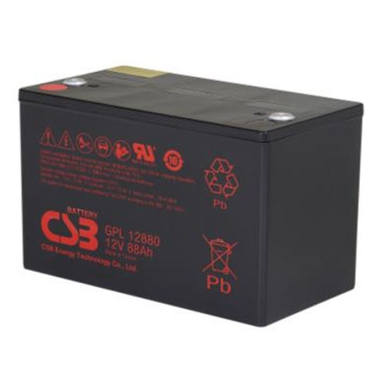 Battery Lead 12V 88Ah Csb (308X169X213) (GPL12880)