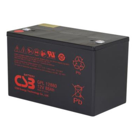 Batteria Piombo 12V 88Ah Csb (308X169X213) (GPL12880)