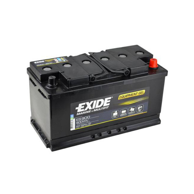 Multifit Lead Battery 12V 80Ah 540A+D Exide (ES900)