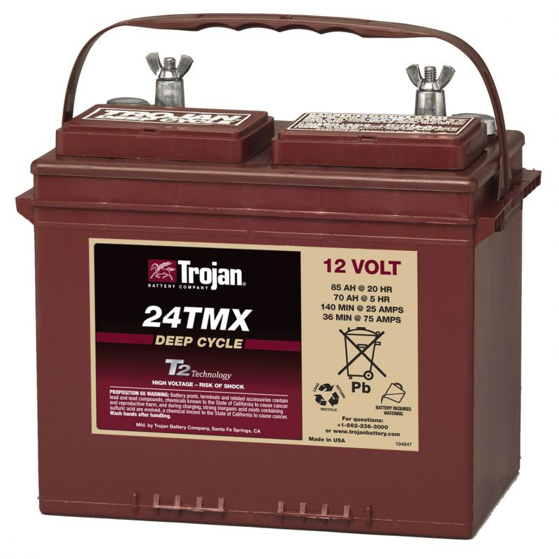 Battery Lead 12V 85Ah Trojan (277X168X235) (24TMX)