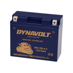 Battery start lead nano Gel 12V 10Ah 155A Dynavolt (MG12B-4-C)