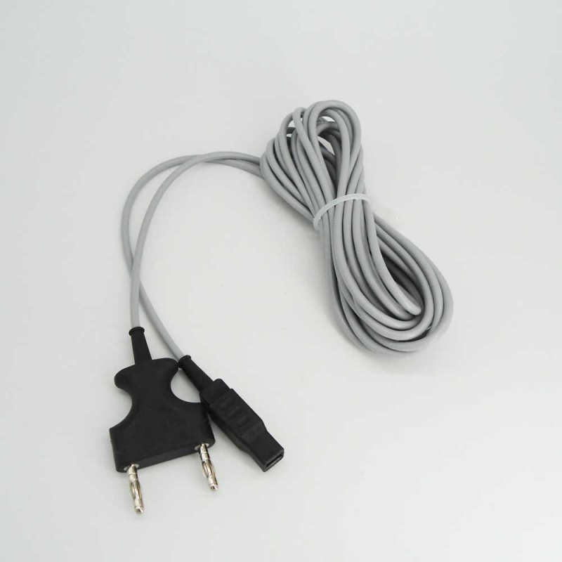 CAVO BIPOLARE 5M VALLEYLAB 28mm FLAT PLUG SQUARE