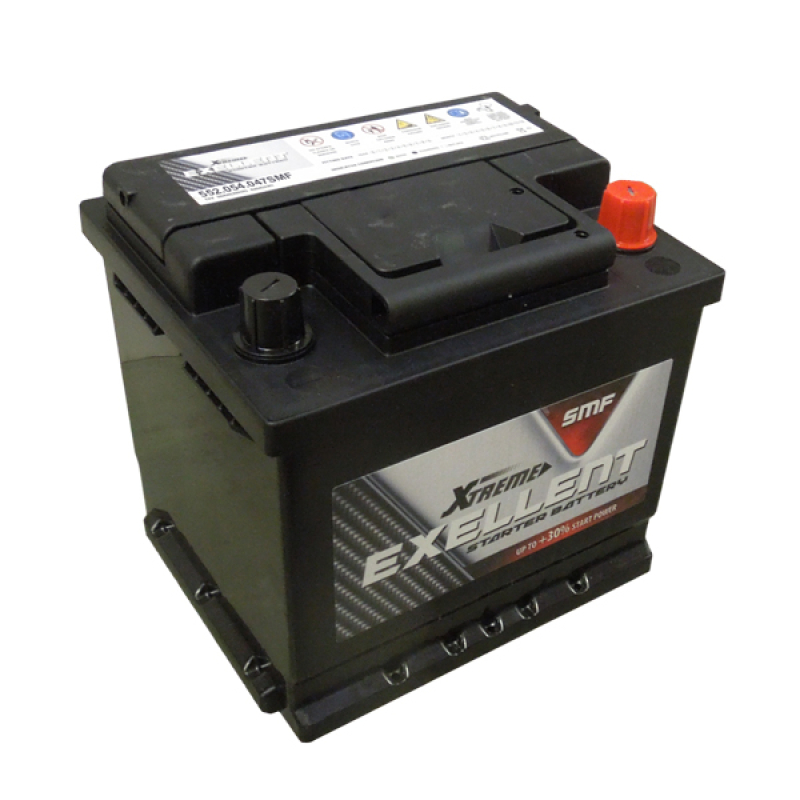 Battery lead boot SMF 12V 52Ah 470A +D (552.054.047SMF)