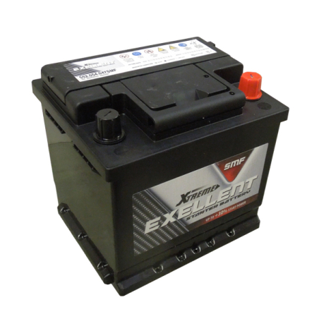 Batterie plomb demarrage SMF 12V 52Ah 470A +D
