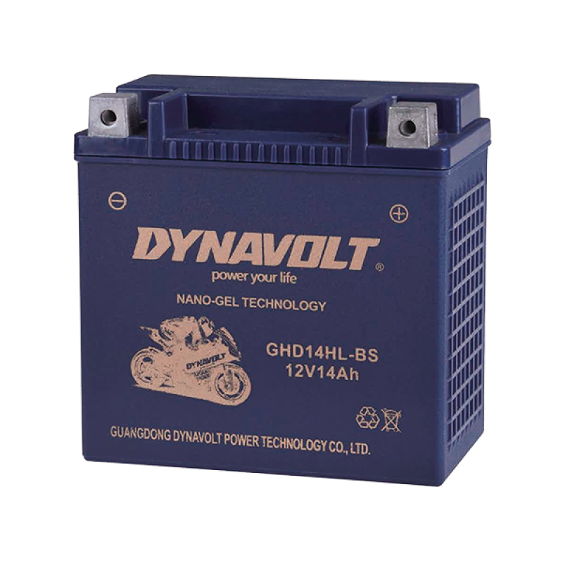 Battery start lead Nano gel 12V 14Ah +D Dynavolt (GHD14HL-BS)