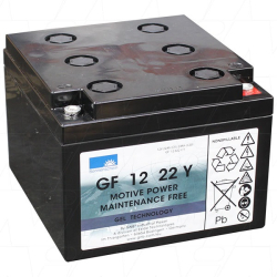 Battery Lead 12V 24Ah Exide (176X167X126) (GF12022YT)