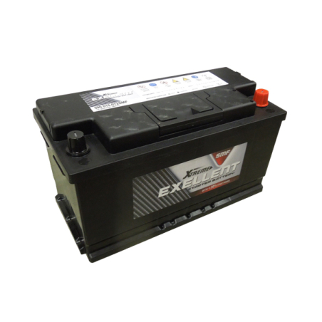 Batterie plomb demarrage SMF 12V 90Ah 720A +D
