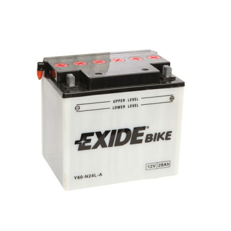 Batterie plomb moto 12V 28Ah 280A Exide Y60-N24L-A