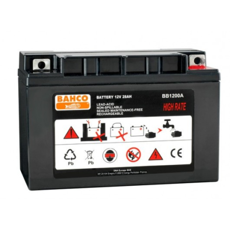 Batterie plomb booster High Rate 12V 28Ah BB1200A