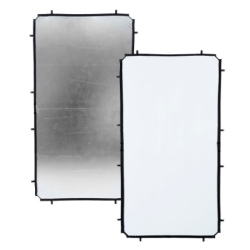 TESSUTO ARGENTO/BIANCO MEDIO 1.1X2M X SKYLITE RAPID