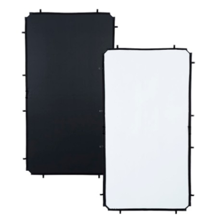 TESSUTO BIANCO/NERO MEDIO 1.1X2M X SKYLITE RAPID