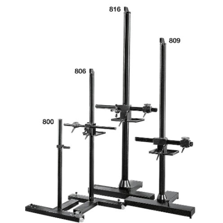SUPER SALON 280CM STATIVO NERO +SUPPORTO E BASE TOWER MAN.FOT