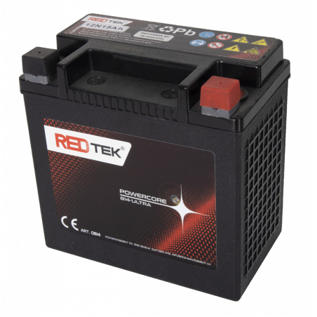 Lead battery 12V 15Ah 300A High Rate booster RedTek