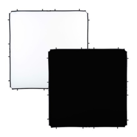 TESSUTO BIANCO/NERO LARGE 2X2M X SKYLITE RAPID