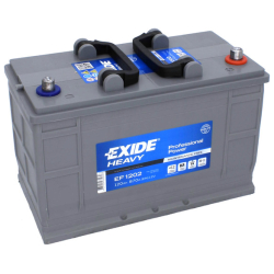 Batterie démarrage 12V 120Ah 870A Exide Heavy Professional power +D