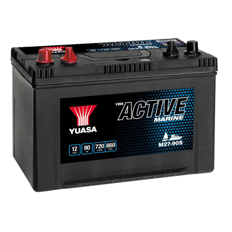 YBX Active marine lead battery 12V 90Ah 720A Yuasa