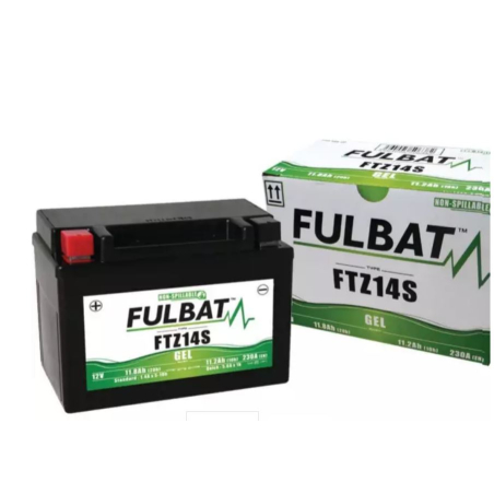 Batterie plomb Gel 12V 11.8Ah 230A Fulbat FTZ14S +G