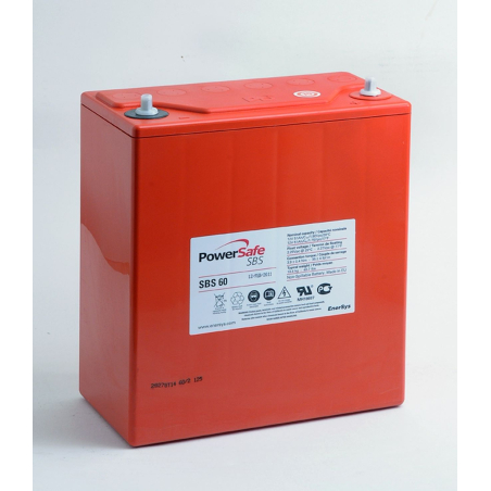 Battery Lead 12V 51Ah ENERSYS (220X121X261) (SBS60)