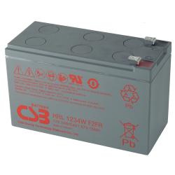 Batterie plomb 12V 34W/15min F2 Csb HRL1234W