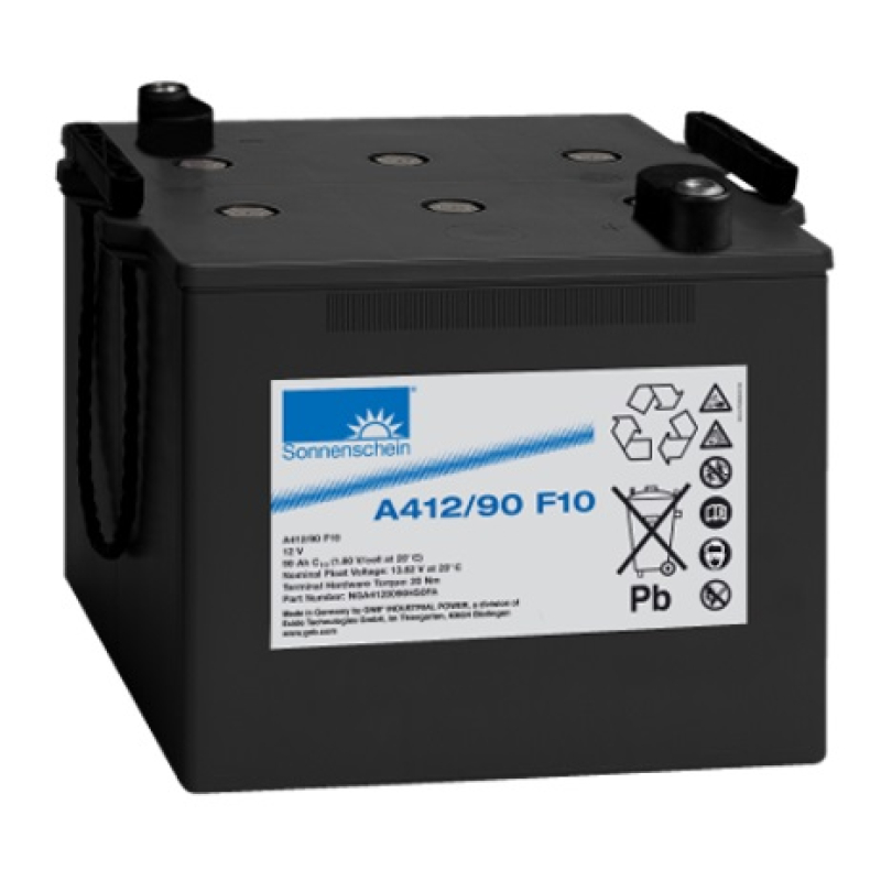 Battery Lead 12V 90Ah Exide (286X269X208) M10 (A412/90F10)