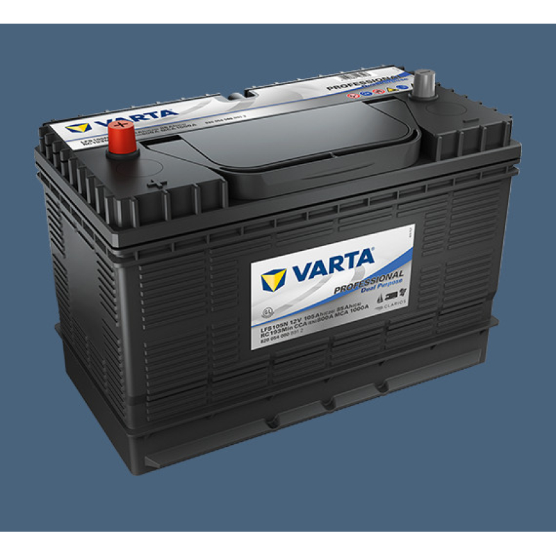 VARTA dual purpose lead-acid battery 12V 105Ah 800A (LFS105N)