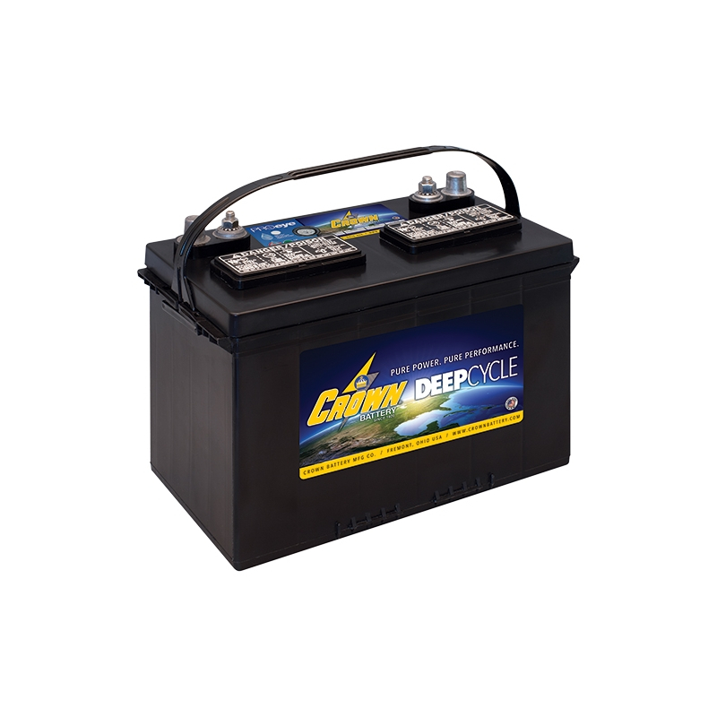 Batterie plomb deep cycle 12V 115Ah/C20 Crown 27HDC115