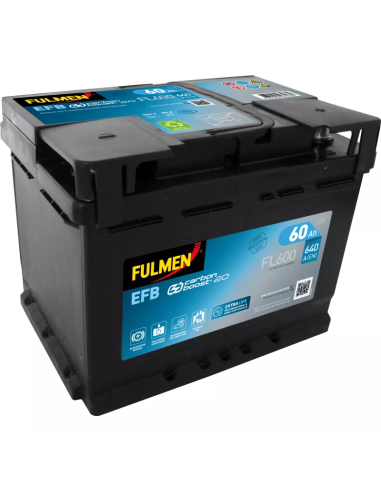 Fulmen Lead Acid Battery 12V 60Ah 640A(EN) L2D