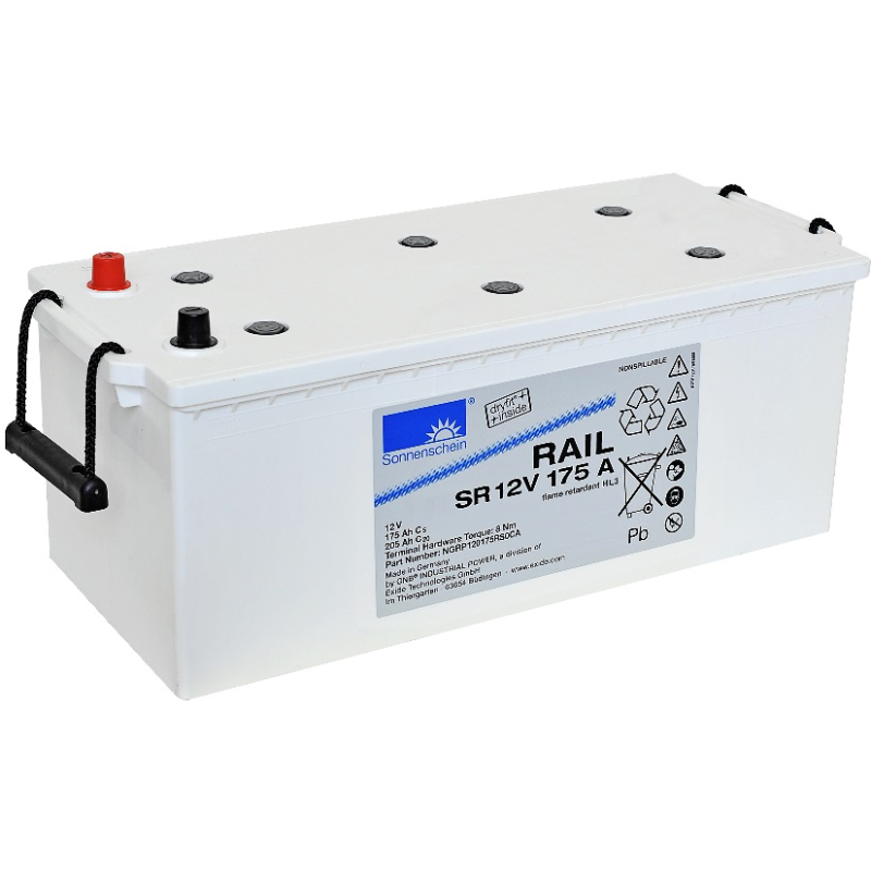 Battery Lead 12V 175Ah Exide (518X274X238) +G (SR12V175A)