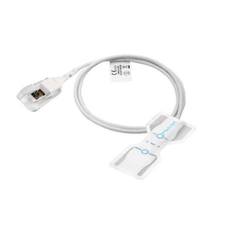 Boite de 24 capteurs SPO² pédiatriques - UU - Sparadrap transparent - Compatible 4001 MASIMO