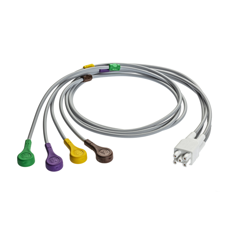 GE HEALTHCARE Cavo ECG a pressione a 4 vie per Carescape One (2066468-008) (2066468-006)