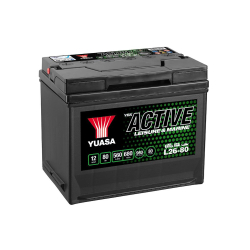 Batterie plomb 12V 80Ah 560A Leisure & Marine L26-80 Yuasa