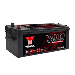Batterie plomb démarrage 12V 180Ah 1175A Super Heavy Duty SMF