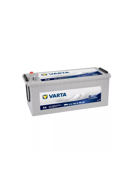 Batterie plomb démarrage 12V 140Ah 800A Varta K8
